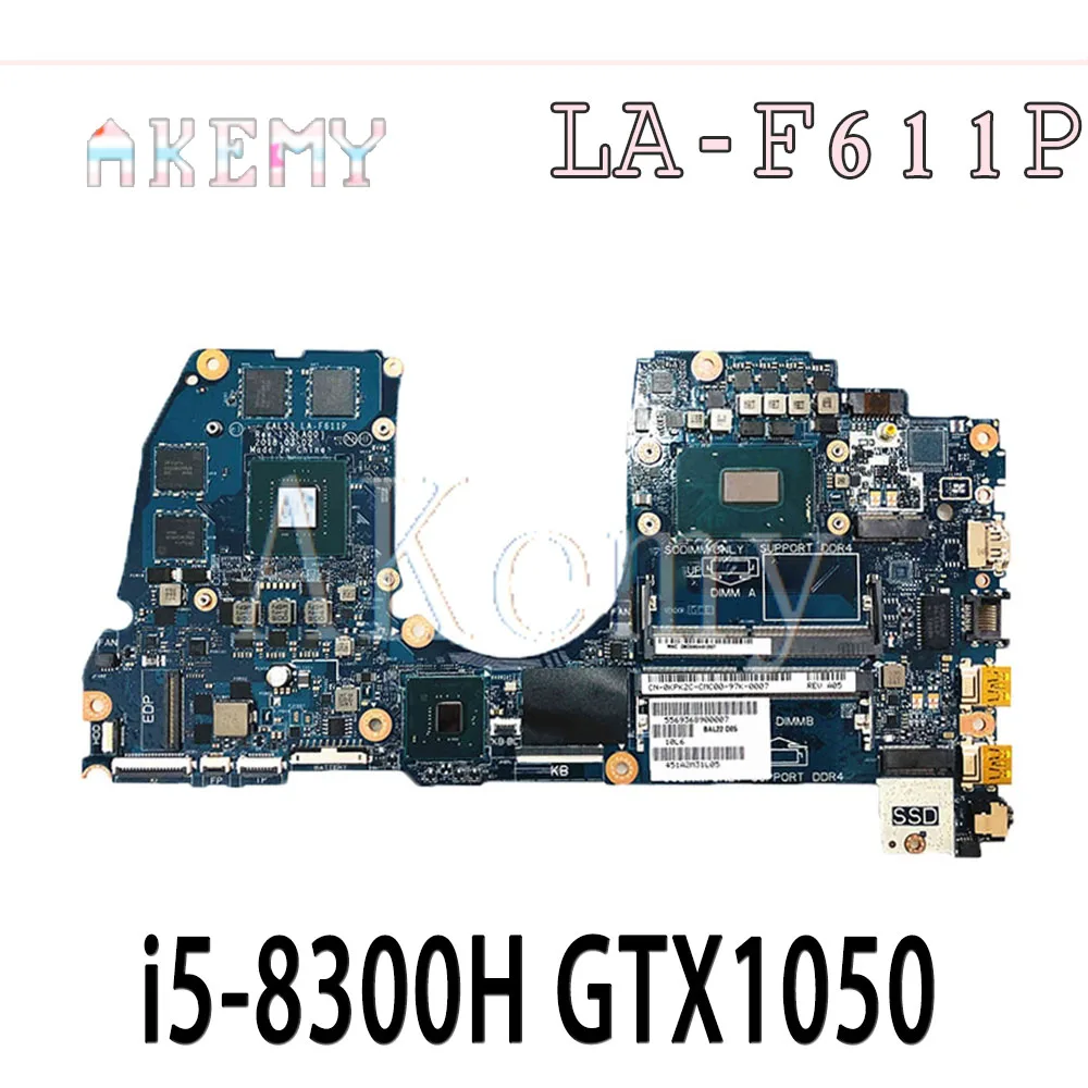 SAMXINNO CAL53 LA F611P материнская плата для ноутбука For DELL G3 15 3579 оригинальная i5 8300H