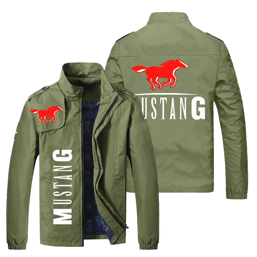 

Fashion sports daily self-cultivation side seam pocket leisure travel logo printing stand-up collar spring and autumn jacket 202