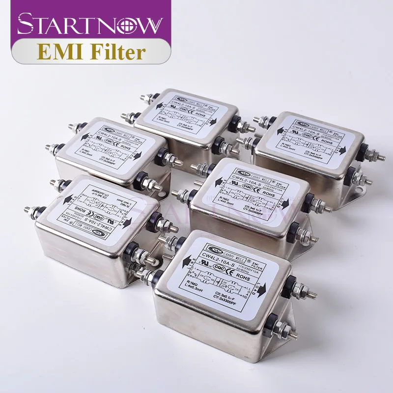 Startnow Мощность EMI фильтр CW4L2 10A S однофазный 115V 250V 50/60HZ|Запчасти для