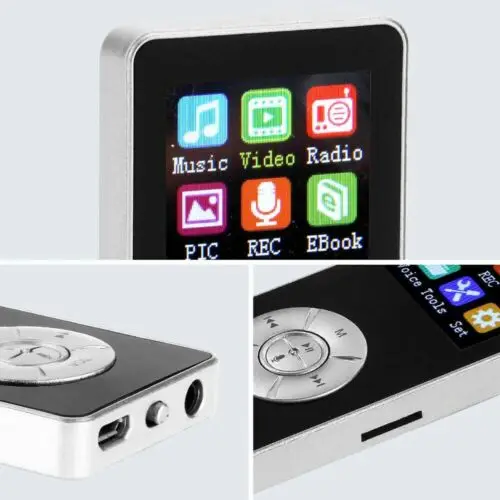 MP3 MP4 плеер с Bluetooth спикер медиа FM радио рекордер HIFI Спорт Музыка динамик + наушники