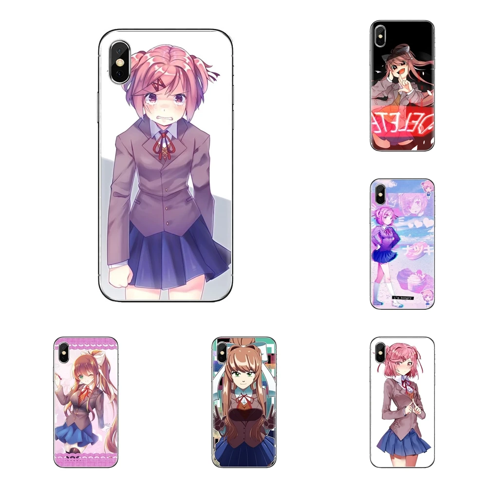Мягкие чехлы для huawei G7 G8 P7 P8 P9 P10 P20 P30 Lite Mini Pro P Smart Plus 2017 2018 2019 viedo game Doki Literature Club |