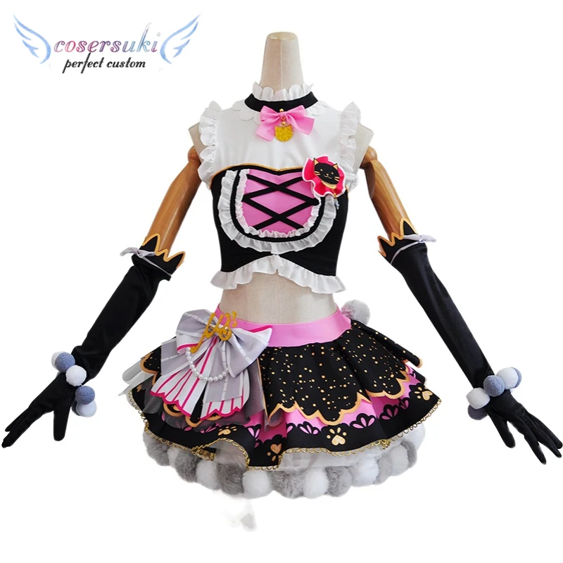 Lovelive Toujou Nozomi Minami Kotori Hoshizora Rin Cat Double Horsetail Косплей Карнавальный костюм Хэллоуин