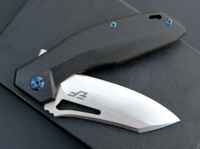 Высокое качество EF911 складной нож D2 лезвие G10 ручка Карманный открытый кемпинг