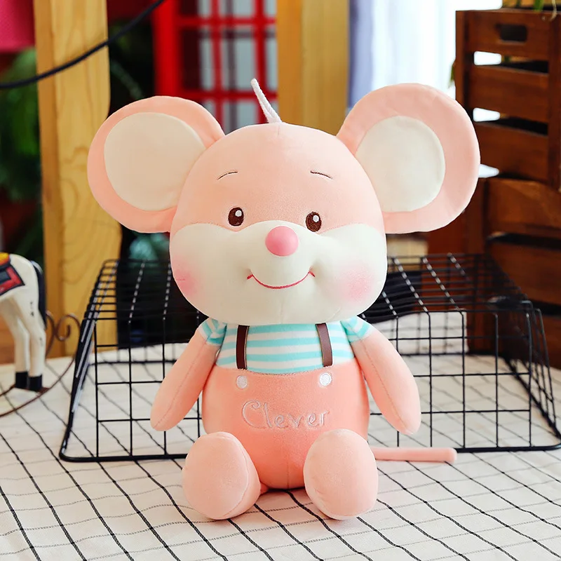 35 см Милая умная маленькая мышь плюшевые игрушки животные мягкие куклы подарки