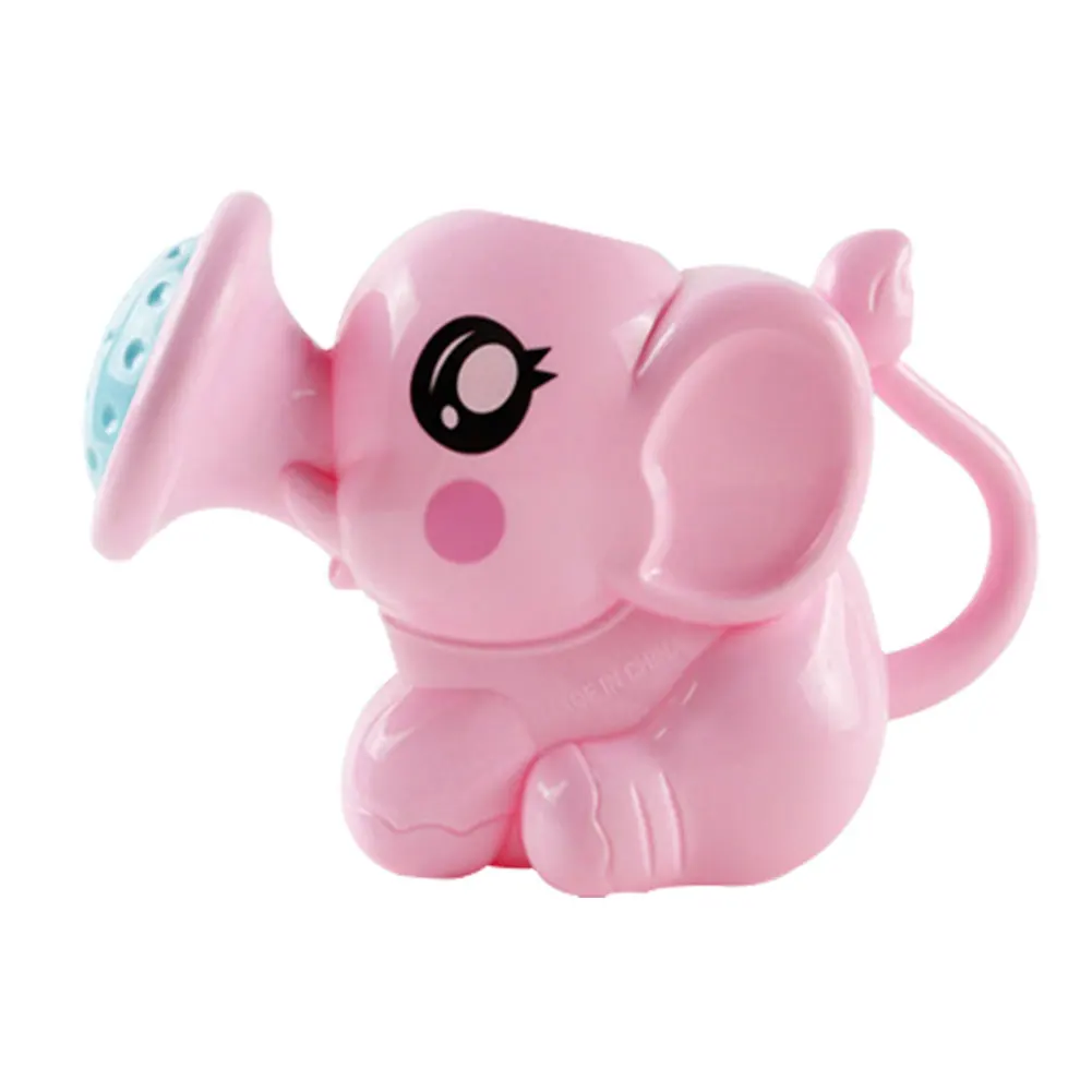 

Children Watering Toy Cartoon Baby Elephant Shower Plastic Pot For Kids