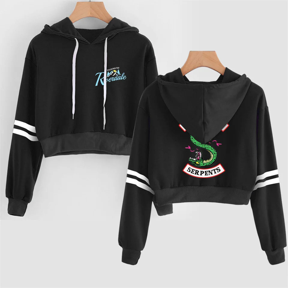 Лидер продаж толстовки с капюшоном принтом ривердейла модные женские