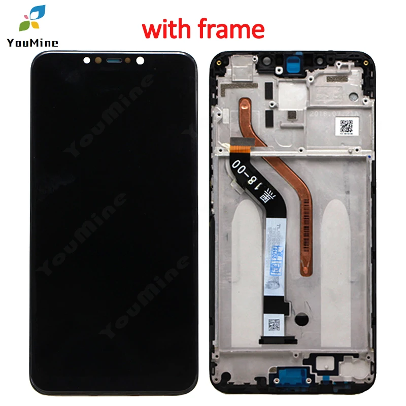 ЖК дисплей с сенсорной панелью и дигитайзером M1805E10A для Xiaomi Pocophone F1 рамкой|Экраны