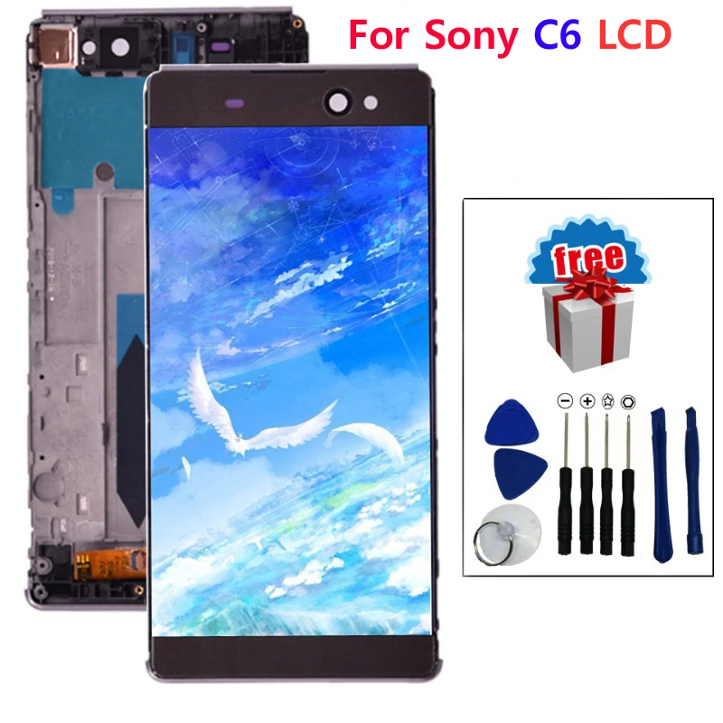 Для Sony Xperia XA Ultra F3211 F3213 F3215 сенсорный экран + Полный ЖК дисплей дигитайзер в сборе