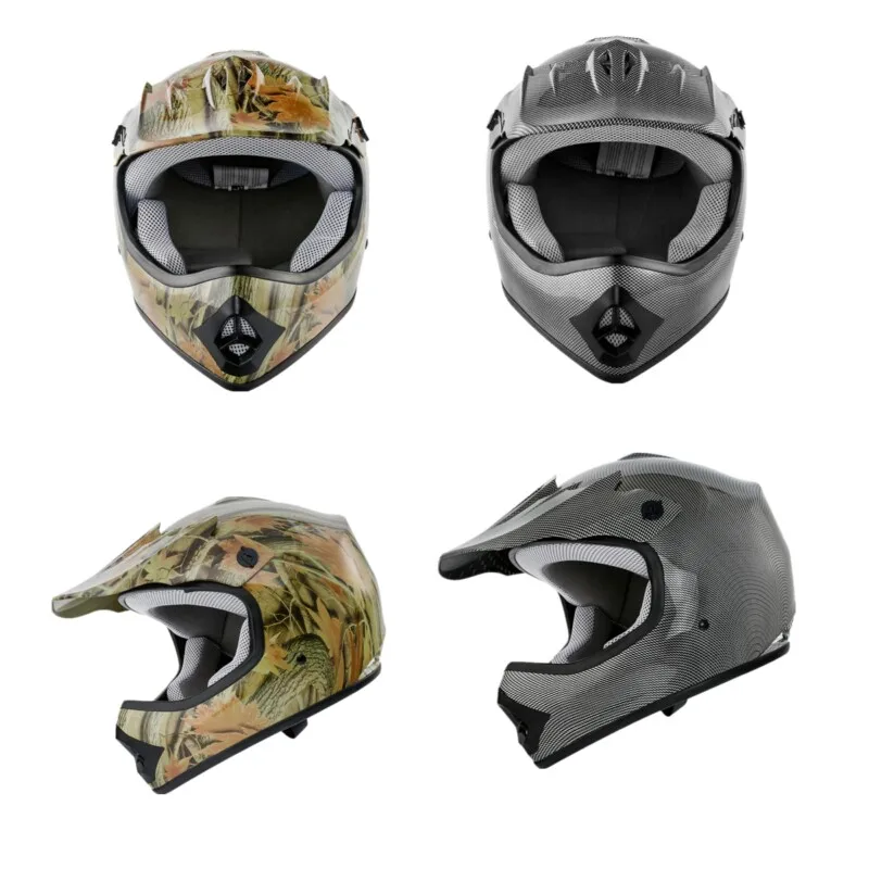 Full Face DOT Youth Children Helmet Kids Helmets Dirt Bike ATV  Dirt Bike ATV Motorcross MX S/M/L/XL