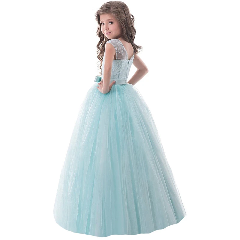 My Baby Girl Clothing Wedding Party Princess Dress for Girls 11 Years Prom Gown Teenager Children Costume Flower 12ys | Детская одежда