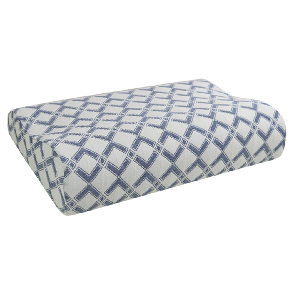 blue4 50x30cm DIDIHOU подушка из пены с эффектом памяти Ортопедическая подушка постельные принадлежности подушка для шеи волокна медленный отскок подушки массажер для шейного отдела здравоохранения - Цвет: blue4 50x30cm