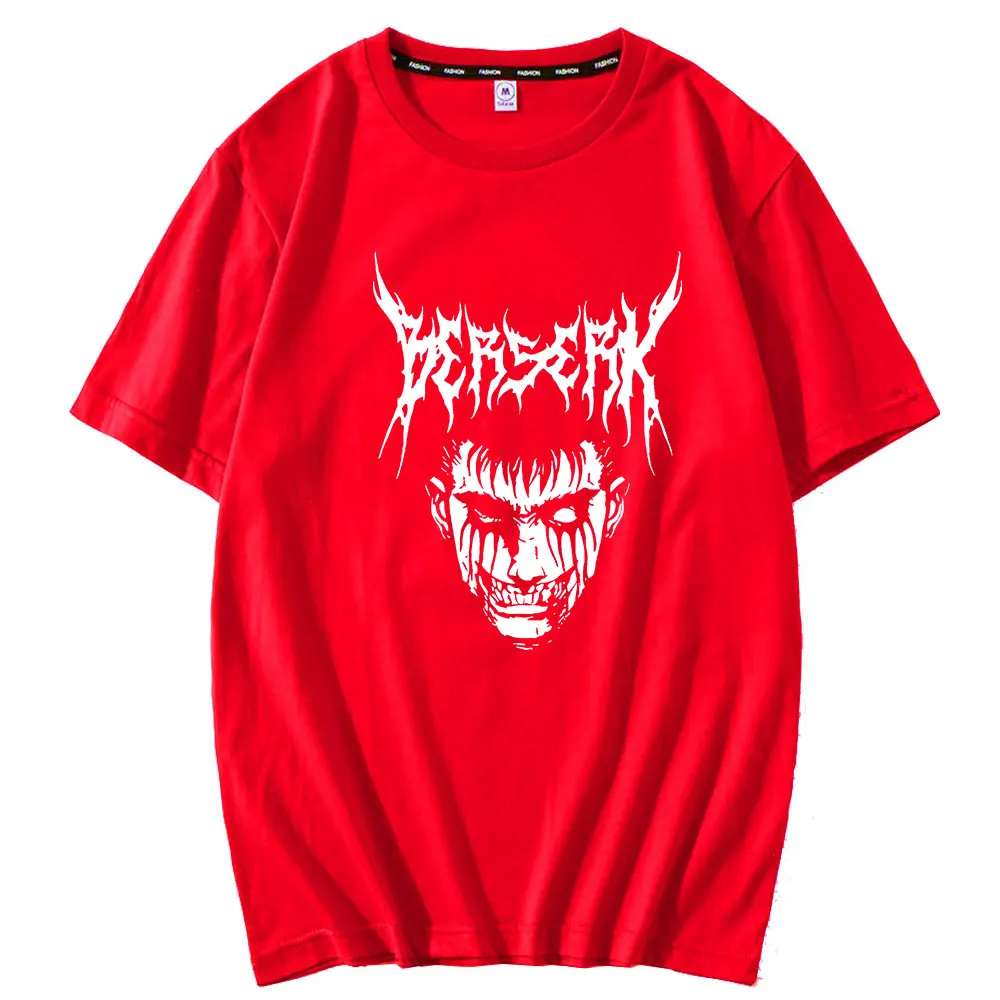 Футболка мужская с коротким рукавом дышащая Повседневная рубашка принтом аниме