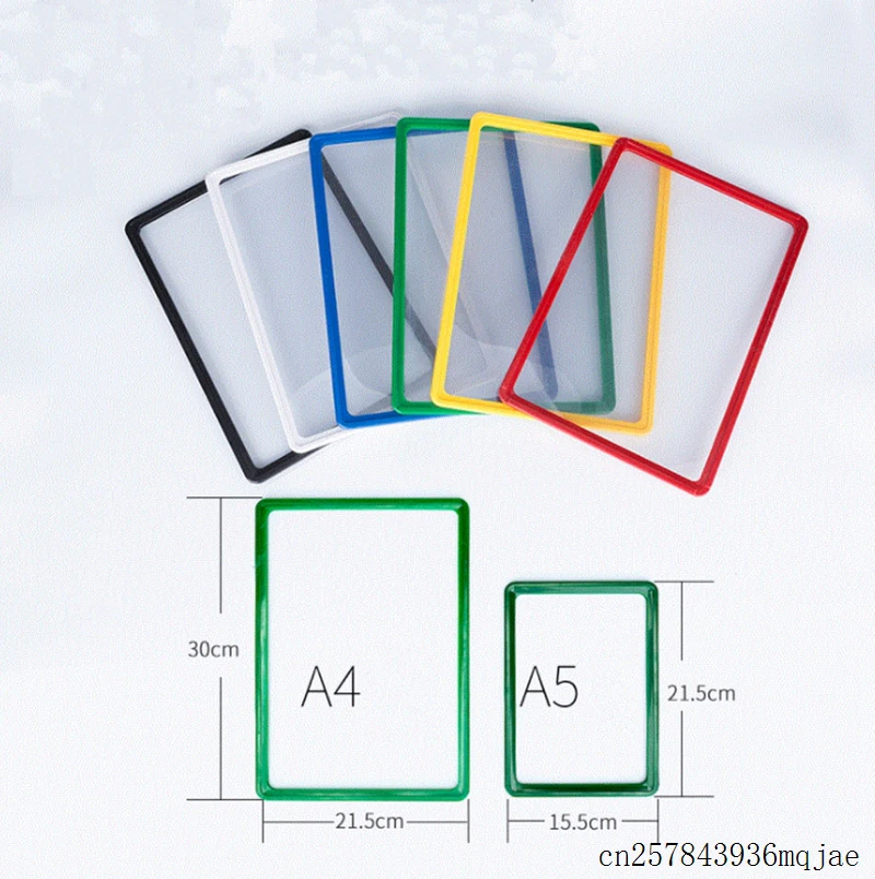 20 шт бирка дисплей стойки знак рамочный зажим на полка для супермаркета