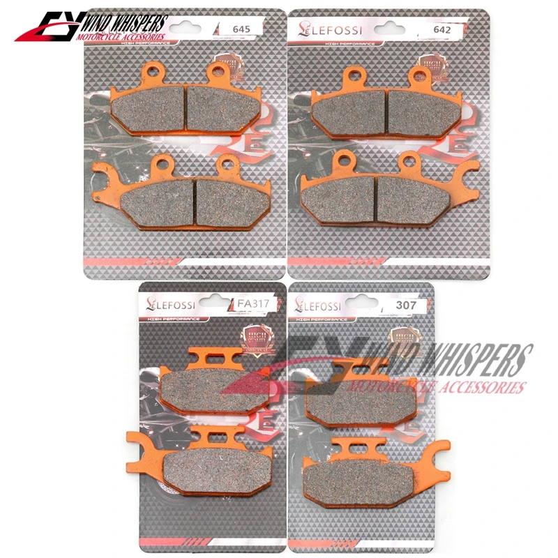 Колодки тормозные передние/задние для CAN AM Commander Max 1000 DPS/XT LTD Maverick STD/XRS/DPS XDS-DP lvs 2014 2016