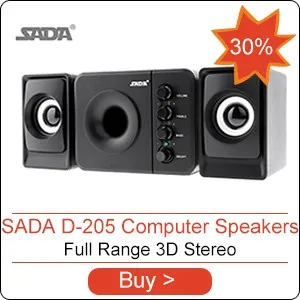 SADA D-203 3D стерео компьютерные колонки USB проводной мини комбинированный сабвуфер Портативный динамик s PC Динамик для телефона тв