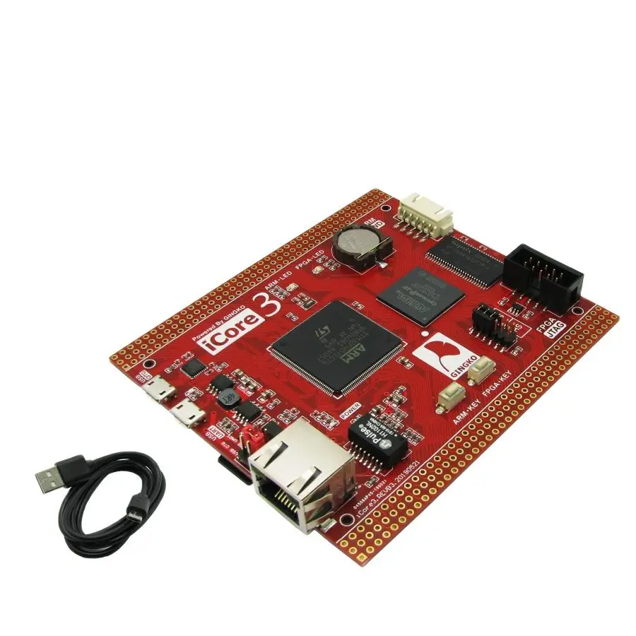 Placa de desarrollo iCore3 FPGA integrada STM32F407, n&uacute;cleo dual de grado casi industrial-0