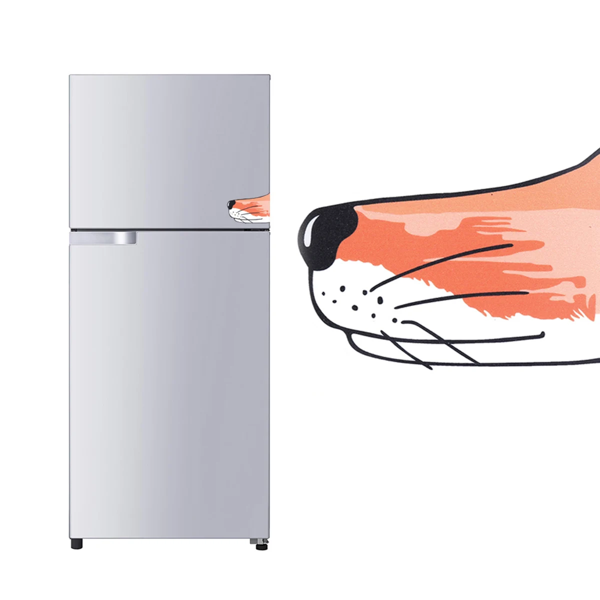 Мультфильм Животные СВИНЬЯ/собака/лиса стикер на стену для детей комнаты