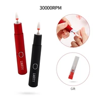 liarty strong nail polisher 30000 rpm usb chargable electric nail drill machine pen led light nail art tools cuticle remover