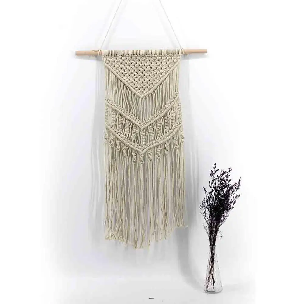 Настенные подвесной в технике макраме тканые Boho Chic чешские домашний