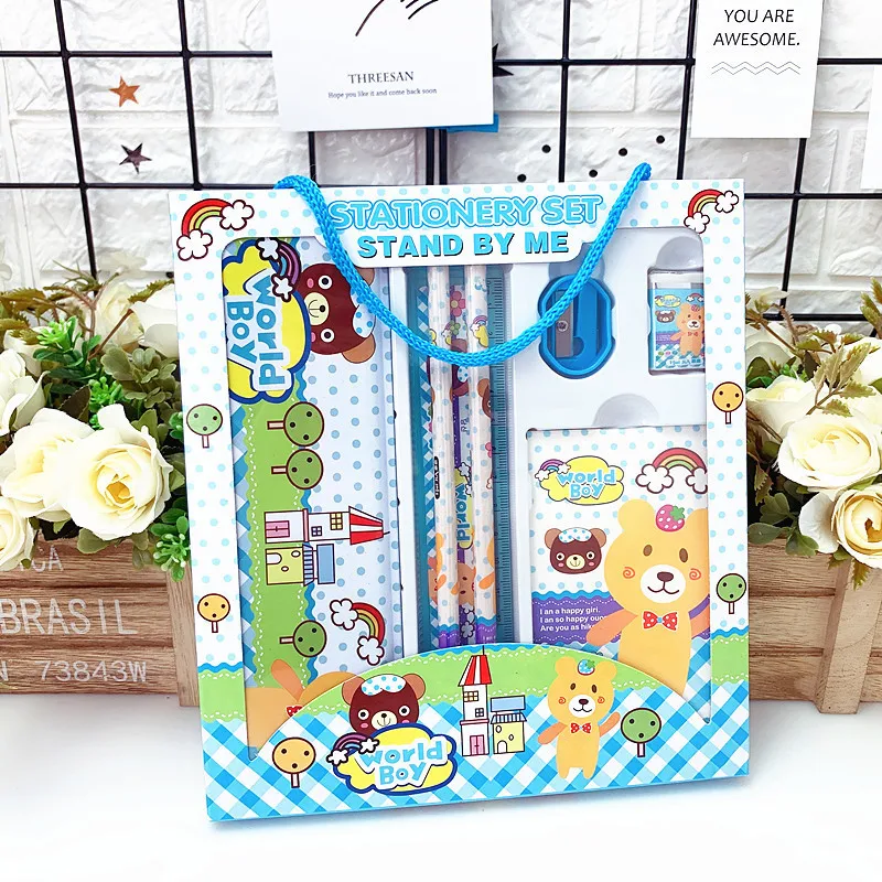 

Disney Frozen Spider-Man Children's Pen Case Set Children's Hand-carrying Pencil Stationery Set School Supplies Birthday Gifts