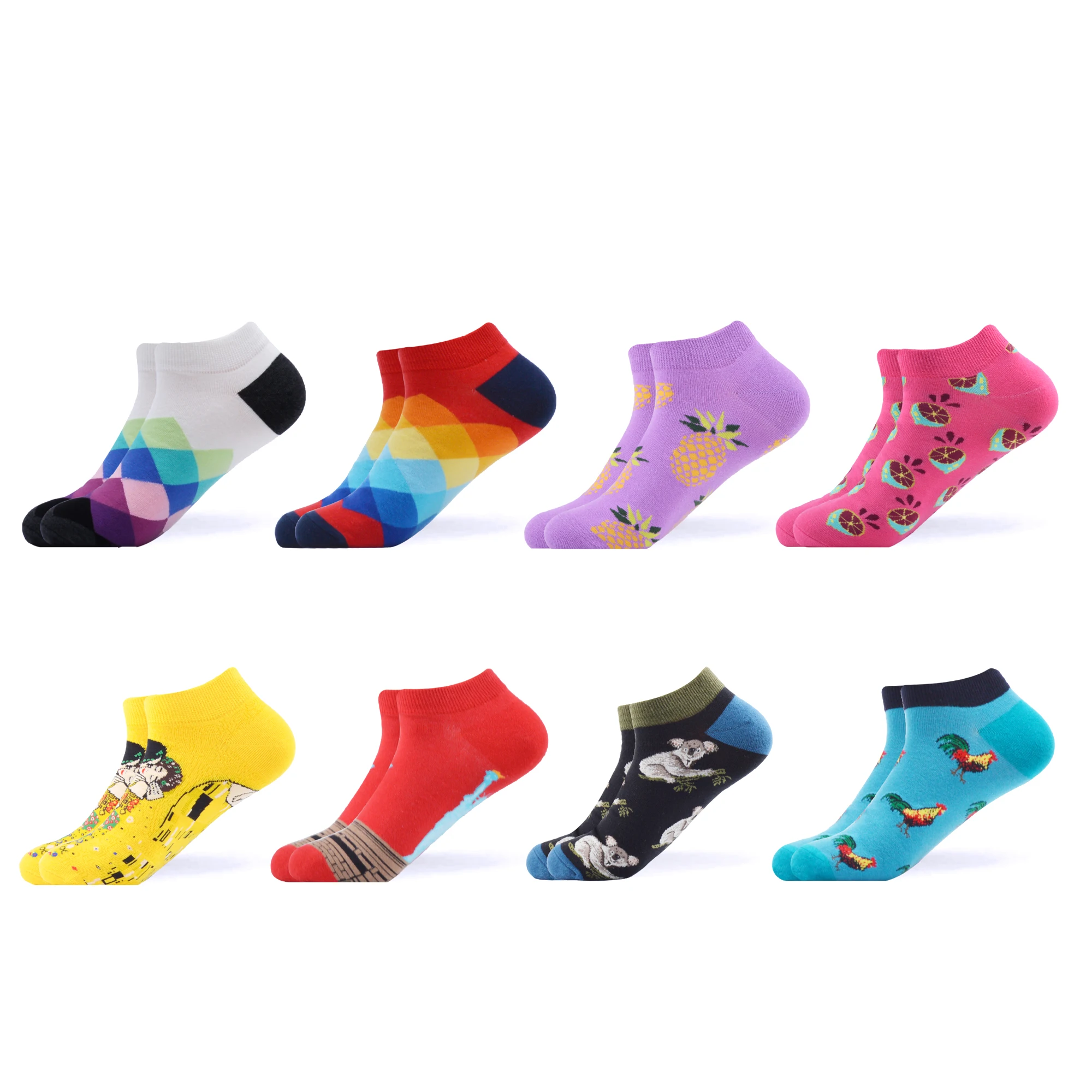 B05850 SANZETTI 5 пара/лот, Деловые женские носки harajuku calcetines hombre простой классический носок женские дышащие одноцветные хлопковые носки - Цвет: B05850