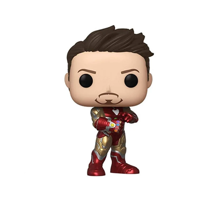 Funko POP Marvel Avengers Железный человек Тони Старк ПВХ фигурка Коллекционная модель