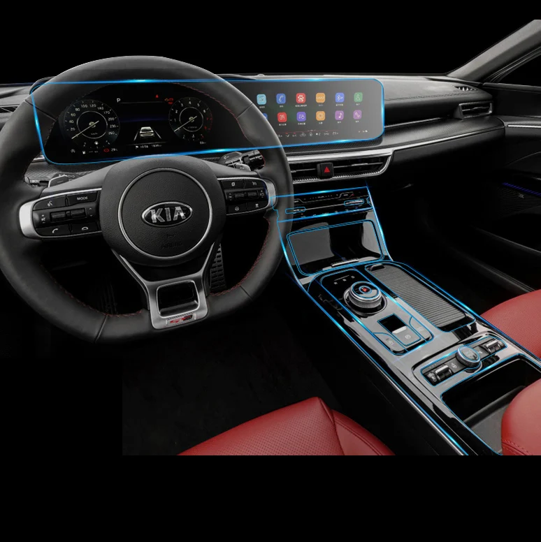 ЖК-экран Lsrtw2017 ТПУ для приборной панели автомобиля Gps защитная пленка наклейка