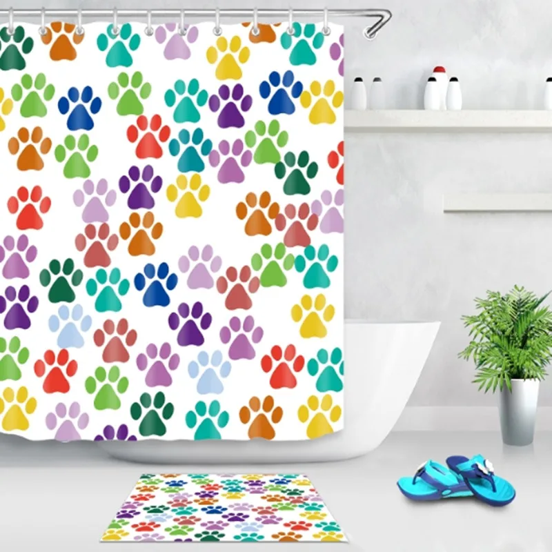 

GY3602 Gyrohome Digital Printed 1PC Shower Curtain Waterproof Bathroom Bath Home Dec