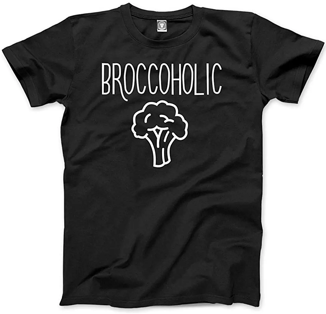 Вегетарианская Мужская футболка унисекс Chmak Broccoholic | одежда