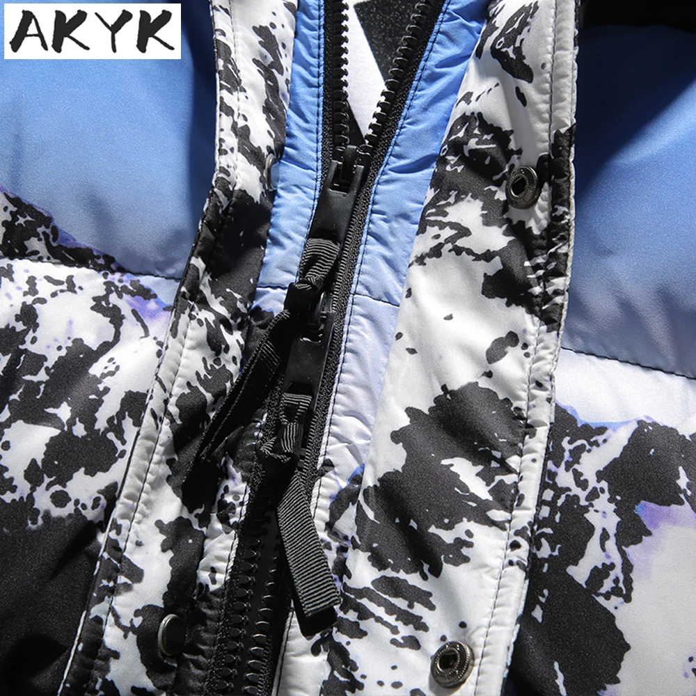 Winter casual down jackets