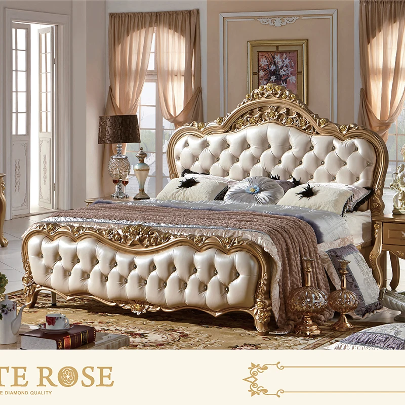 Модная европейская резная неоклассическая деревянная Двойная вилла роскошная