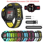 Ремешок силиконовый для наручных часов Garmin Forerunner 735XT 735 220 230 235 620
