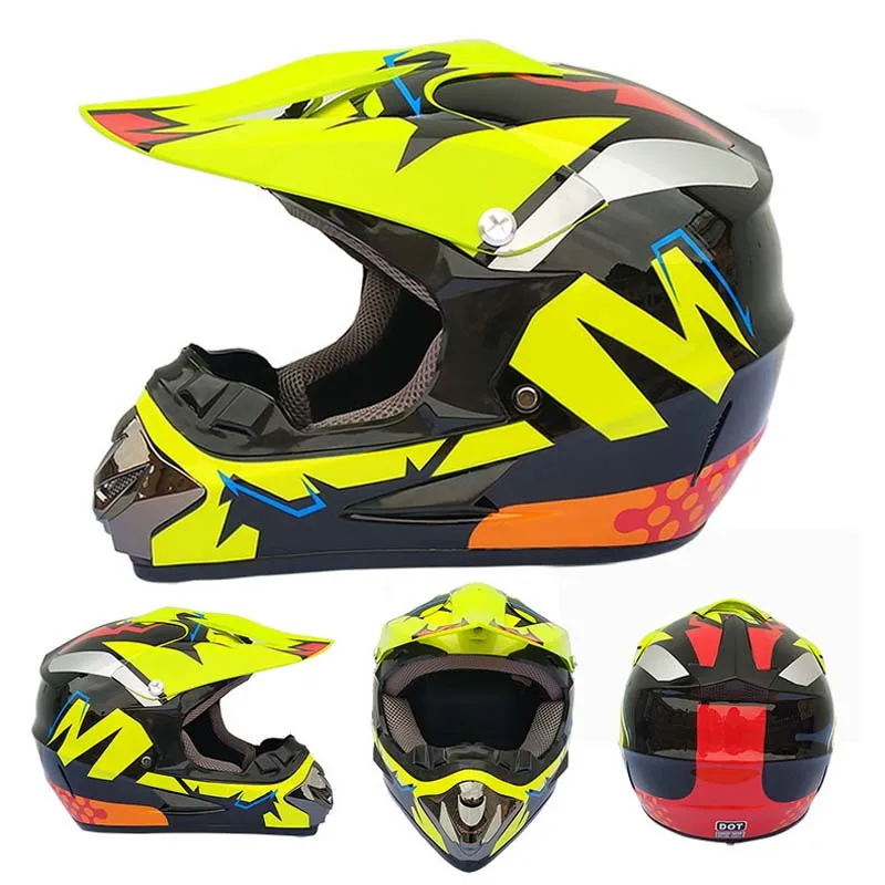 

Off Road Motocross Helmet Professional ATV Cross Full Face Helmets MTB DH Racing Motorcycle Helmet Capacete De Moto Casco