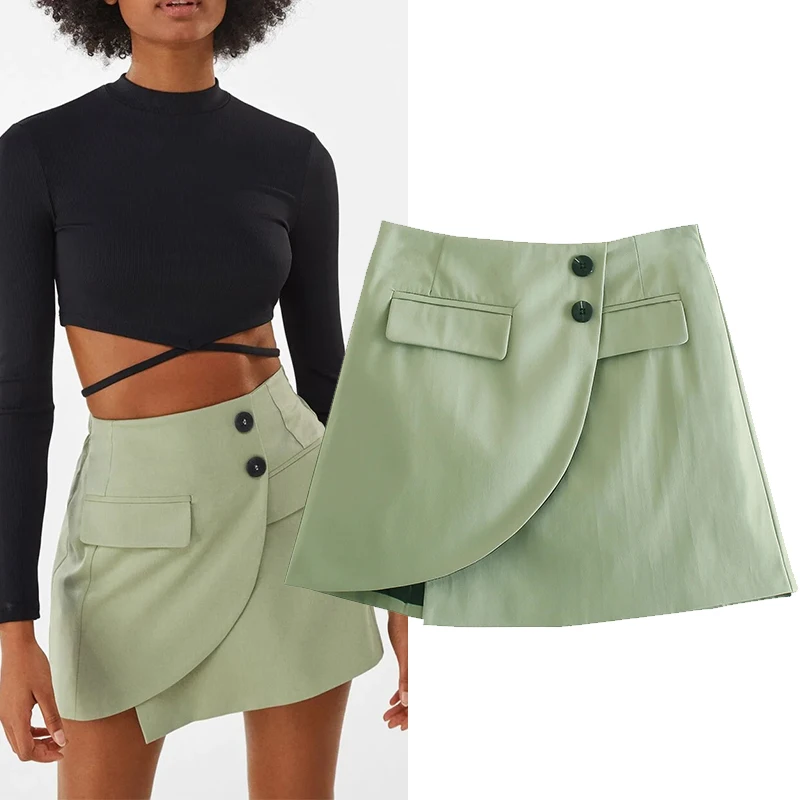 

WESAY JESI 2021 Women's Blazer Skirt Women's Solid Color Top Long Sleeve Blazer High Waist Mini Skirt Fashion Chic Commuter Wear