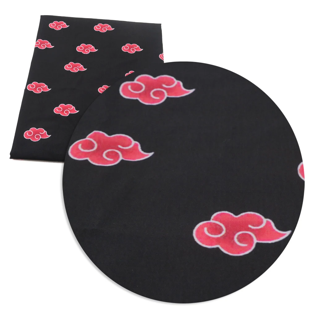 Облако полиэстер хлопчатобумажный материал ткань для пэчворка шитья квилтинга