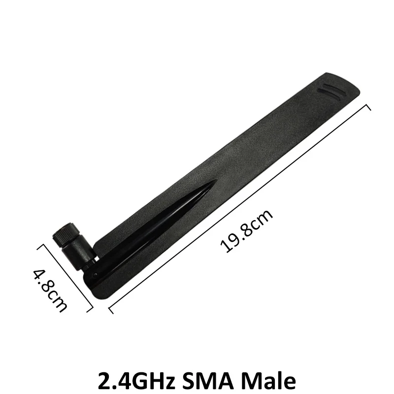 GRANDWISDOM 20pcs 2.4G antenna 8dbi sma male wlan wifi 2.4ghz antene IPX ipex 1 SMA female pigtail Extension Cable iot antena