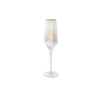 

Creative European-style home hammer wine champagne glass crystal glass whisky goblet cocktail glass champagne glass