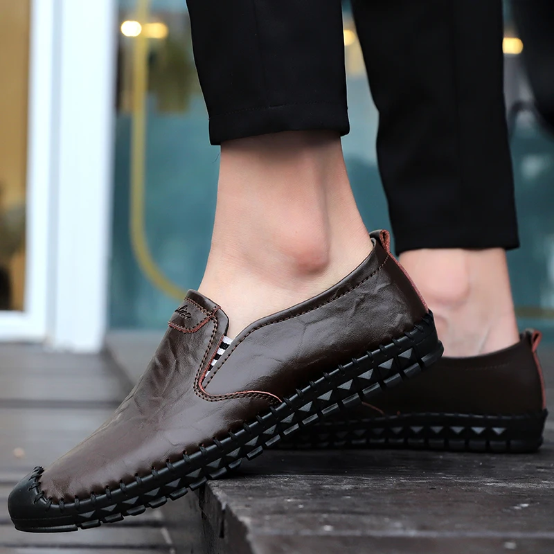 

Модная обувь на плоской подошве; Дышащие неглубокие повседневные туфли для мужчин; Лоферы; Мокасины; Мужские Сникеры; Сезон лето; Zapatos Hombre; Бо...