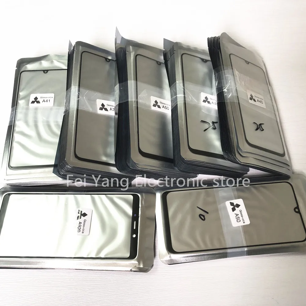Оригинальное стекло 10 шт./лот + OCA LCD передняя внешняя линза для Samsung Galaxy J4 Plus J415