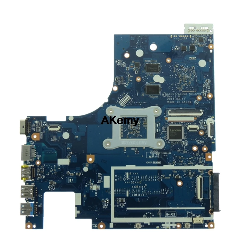 Z50-75 материнская плата для lenovo G50-75M G50-75 ACLU7/ACLU8 NM-A291 Rev1.0 с FX-7500 Процессор Тесты 100% |