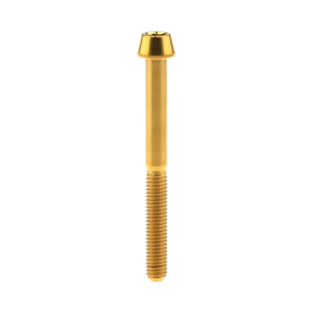 Титановый винт Ti M6x10 16 18 20 25 30 35 40 45 50 55 60 65 мм шестигранный ключ коническая головка