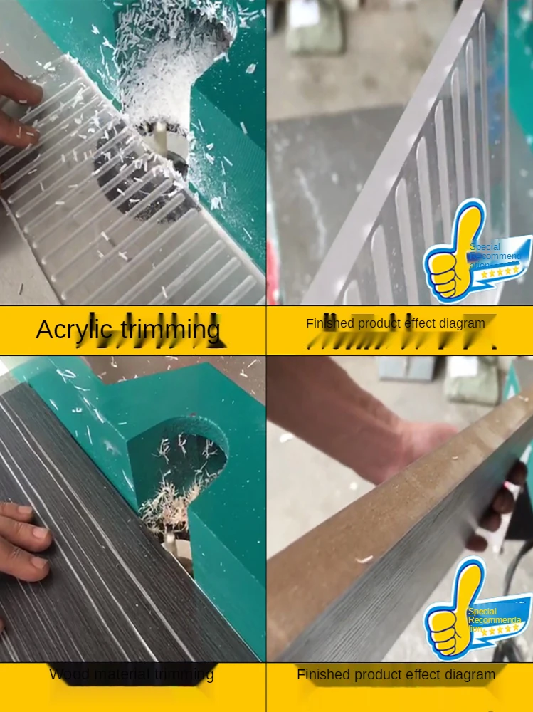 

Trimming machine Plexiglass craft making chamfering machine