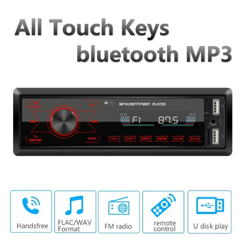 M10 автомобильный стереоприемник Автомобильный MP3 плеер bluetooth свободные руки