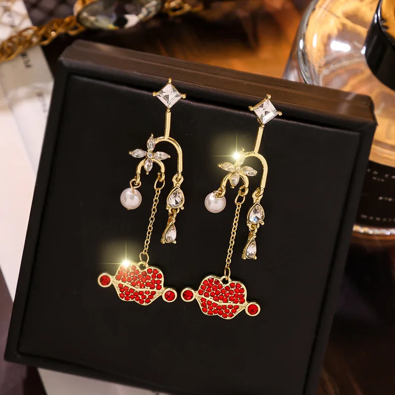 Серьги-капли с большими звездами 1 шт. новинка 2019 Модный Роскошный серьги