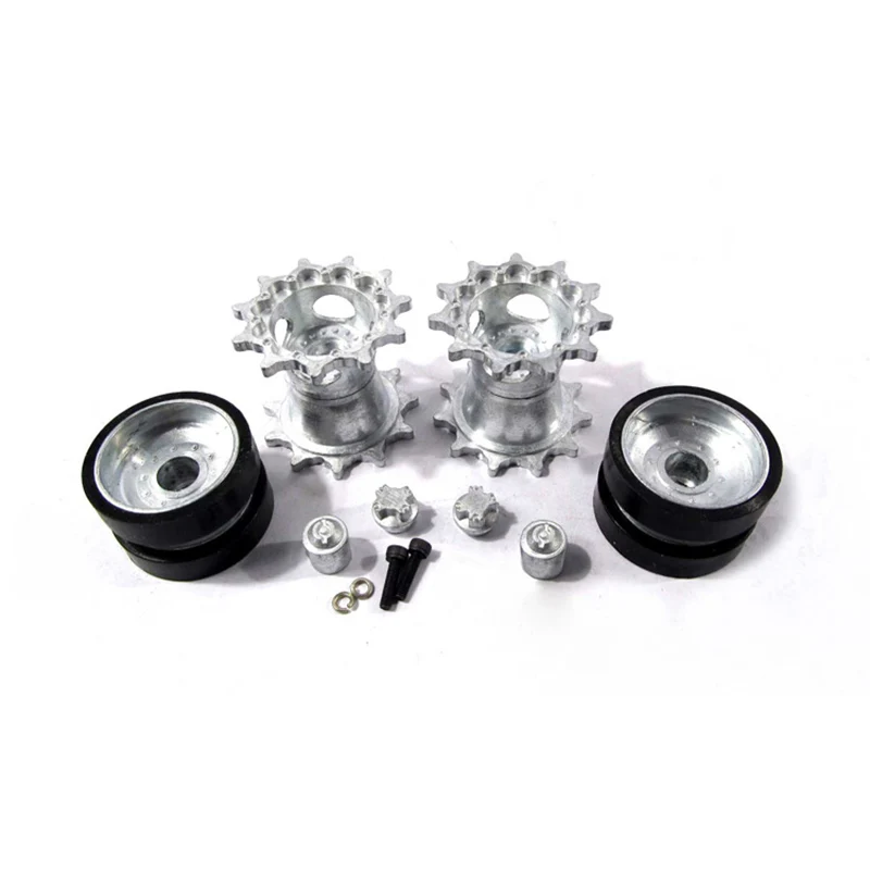 MATO 1/16 Цельнометаллическая гусеница подвесное пластиковое приводное колесо