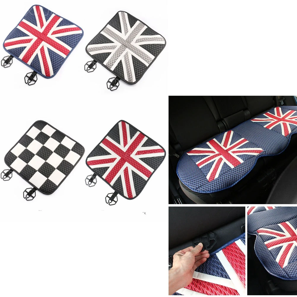 

for Mini Cooper BMW Universal 5-Seats Car Seat Cover Cushion Automobiles Seat Covers Breathable Ice Silk Seat Cushion PU Leather