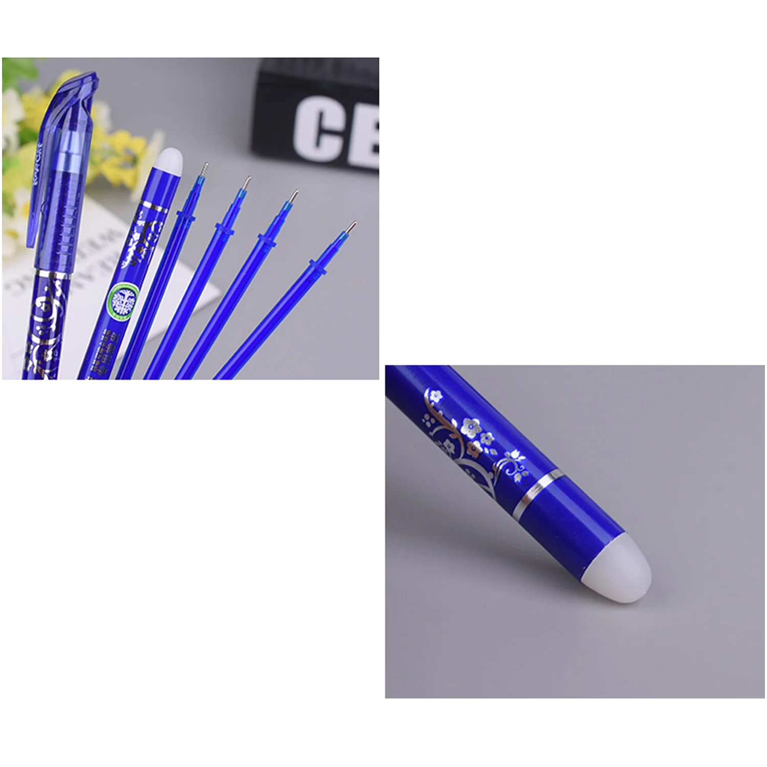 Фрикционный стирающийся 0 5 мм гелевые ручки для чернил Набор нейтральных ручек с