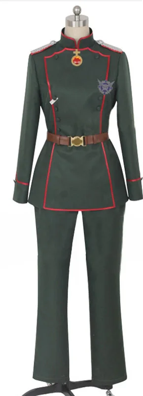 Аниме Сага о Тане злом Youjo Senki Tanya von Degurechaff карнавальный костюм|Костюмы аниме| |