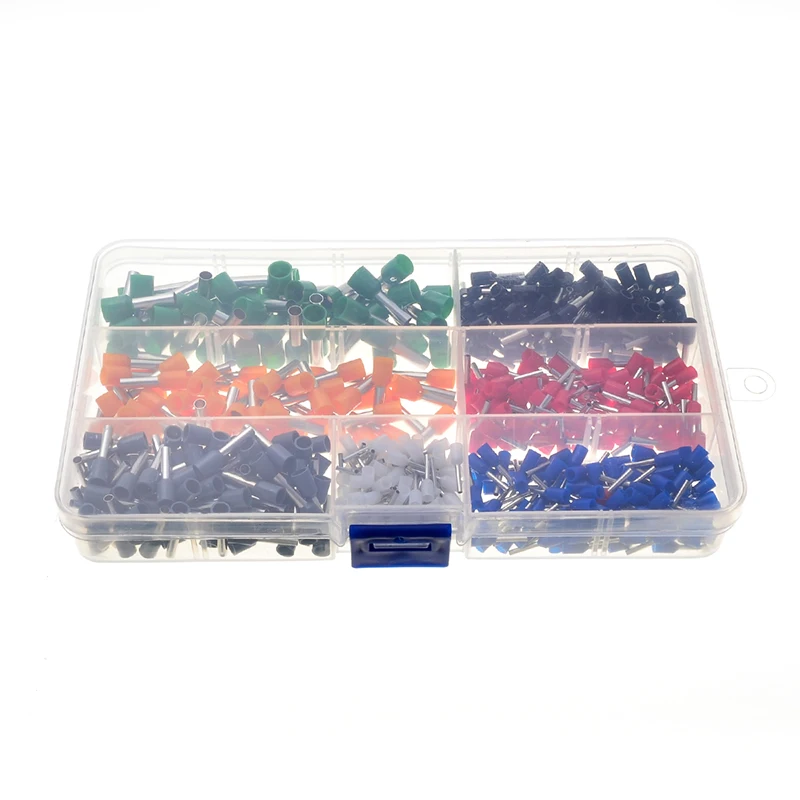 Обжимные соединители изолированные зажимы штырьковые концевые для