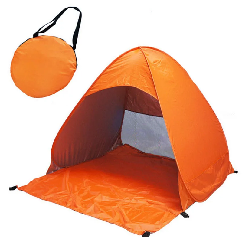 Автоматическая Пляжная палатка RU сверхлегкая Складная всплывающая для всей